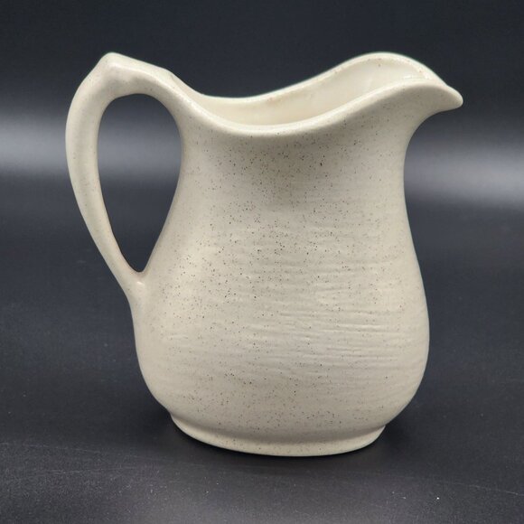 Arnel's Ceramic Creamer Speckled Baby Angle Butterfly Flowers Vintage - Picture 7 of 10